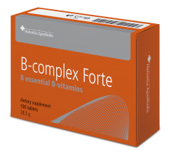 B-complex Forte, KOMPLEKSS AR VISIEM 8 B-VITAMĪNIEM!